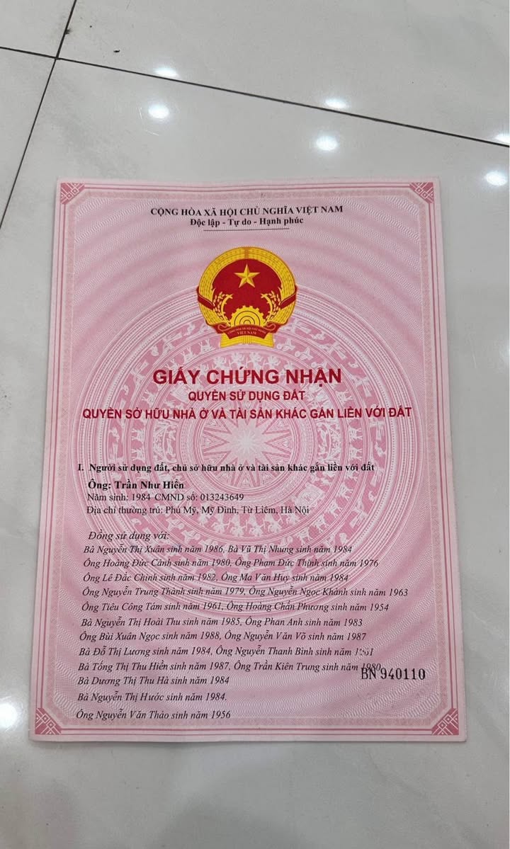 Căn hộ chung cư mini Phú Đô 52m² giá 2.18 tỷ - Sẵn sàng ở ngay!