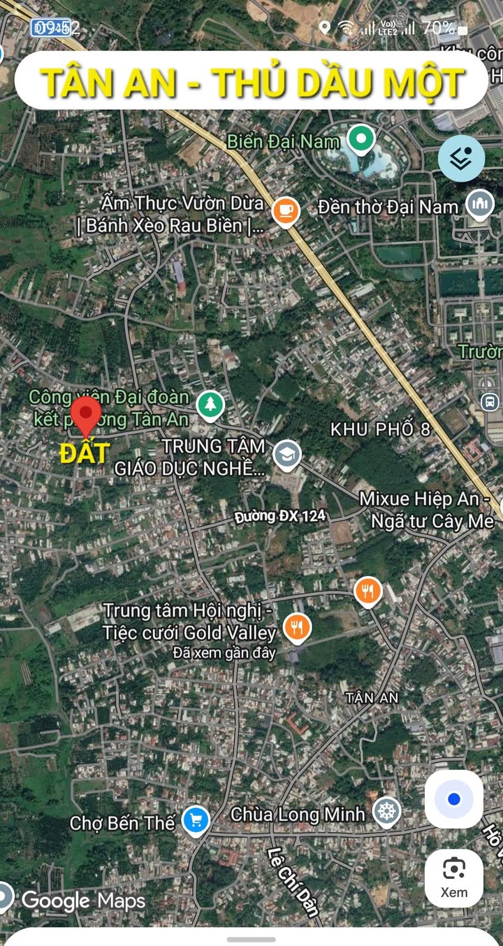 Đất Nền Thổ Cư 160m² - 1.18 Tỷ, 1 Xẹc Huỳnh Thị Hiếu, Thủ Dầu Một