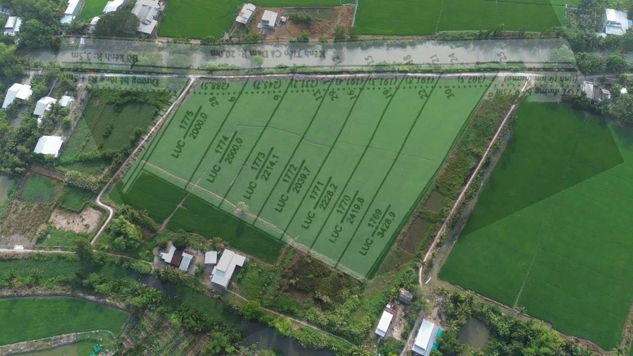 Bán Đất 850 Triệu/Công Xã Giục Tượng, Châu Thành - Hướng Đông Nam