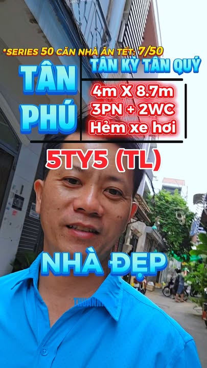 Nhà Phố Tân Phú 35m² Hẻm Xe Hơi - Sẵn Sàng Dọn Vào Ở Ngay!