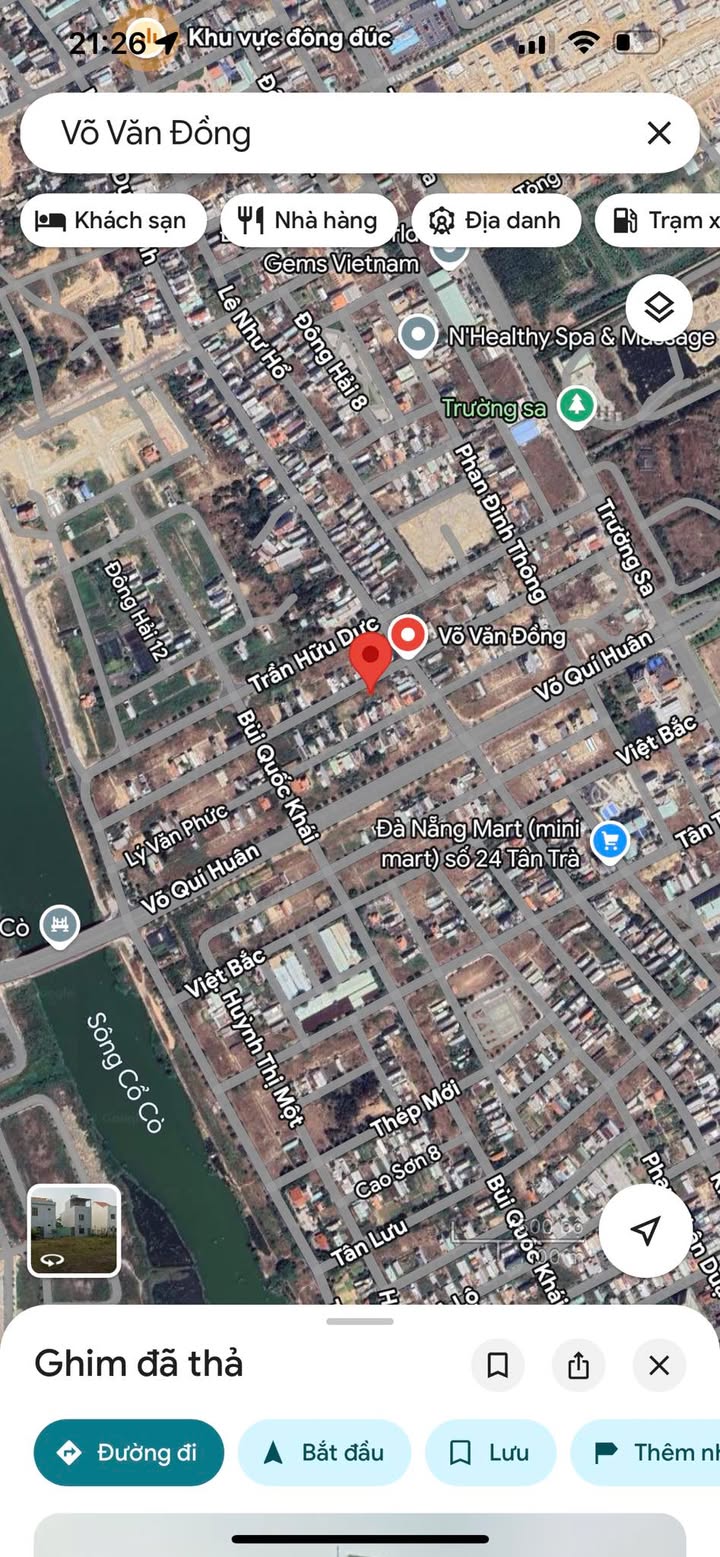 Đất nền Võ Văn Đồng, Sơn Trà 90m² - Sổ đỏ chính chủ, tiềm năng tăng giá!