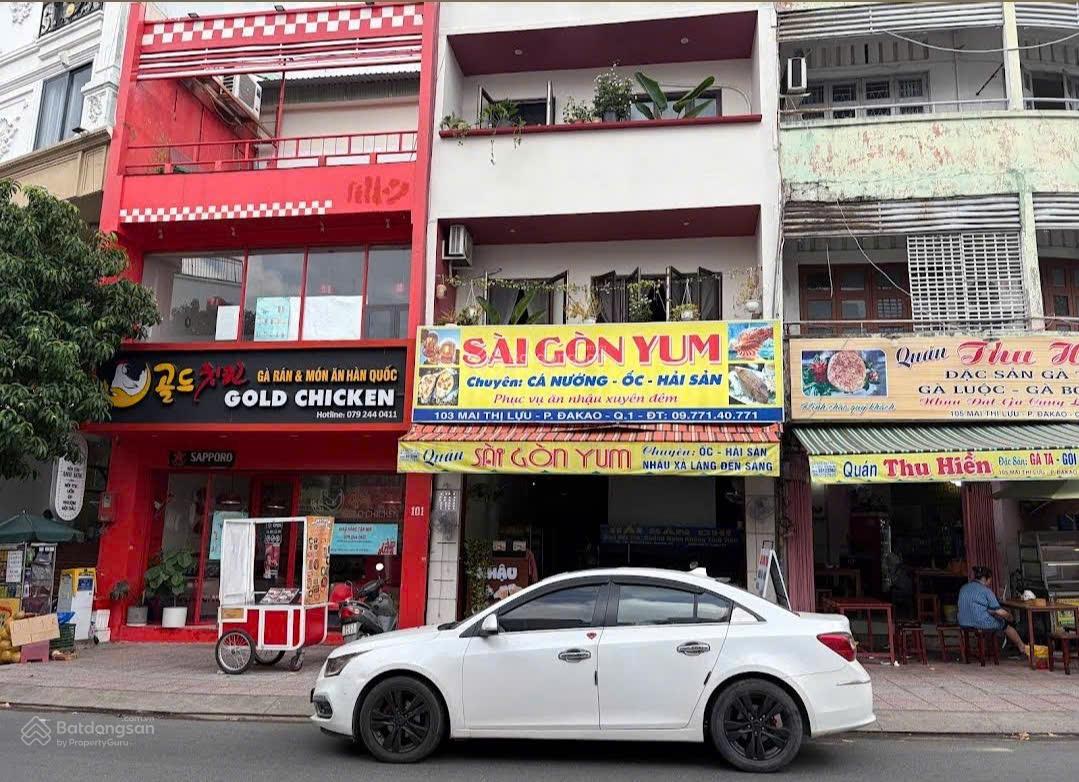 Nhà phố Mai Thị Lựu Quận 1 128m² - Mặt tiền kinh doanh giá 50 triệu/tháng