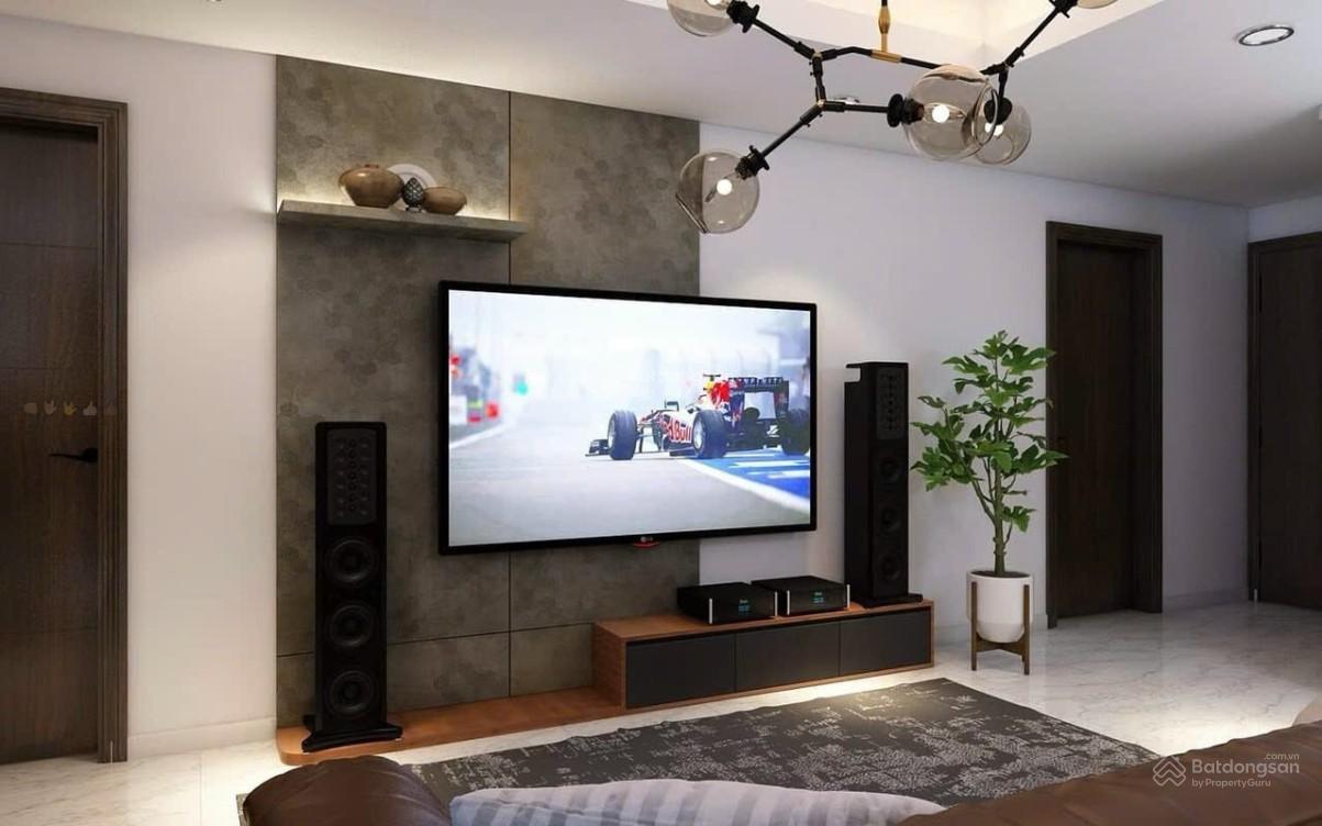 Cho thuê căn góc 4PN 147m² Aqua Central - View Sông Hồng, Full nội thất