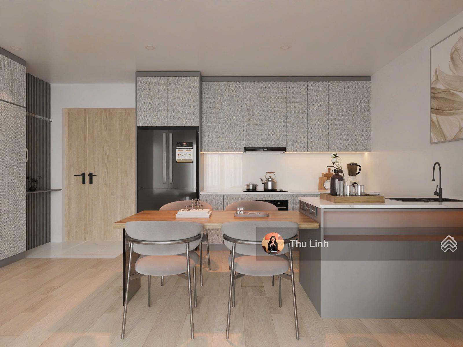 Cho thuê căn hộ 2PN Sentosa Sky Park, Hải Phòng - 16 Triệu/tháng, Full Nội Thất Cao Cấp