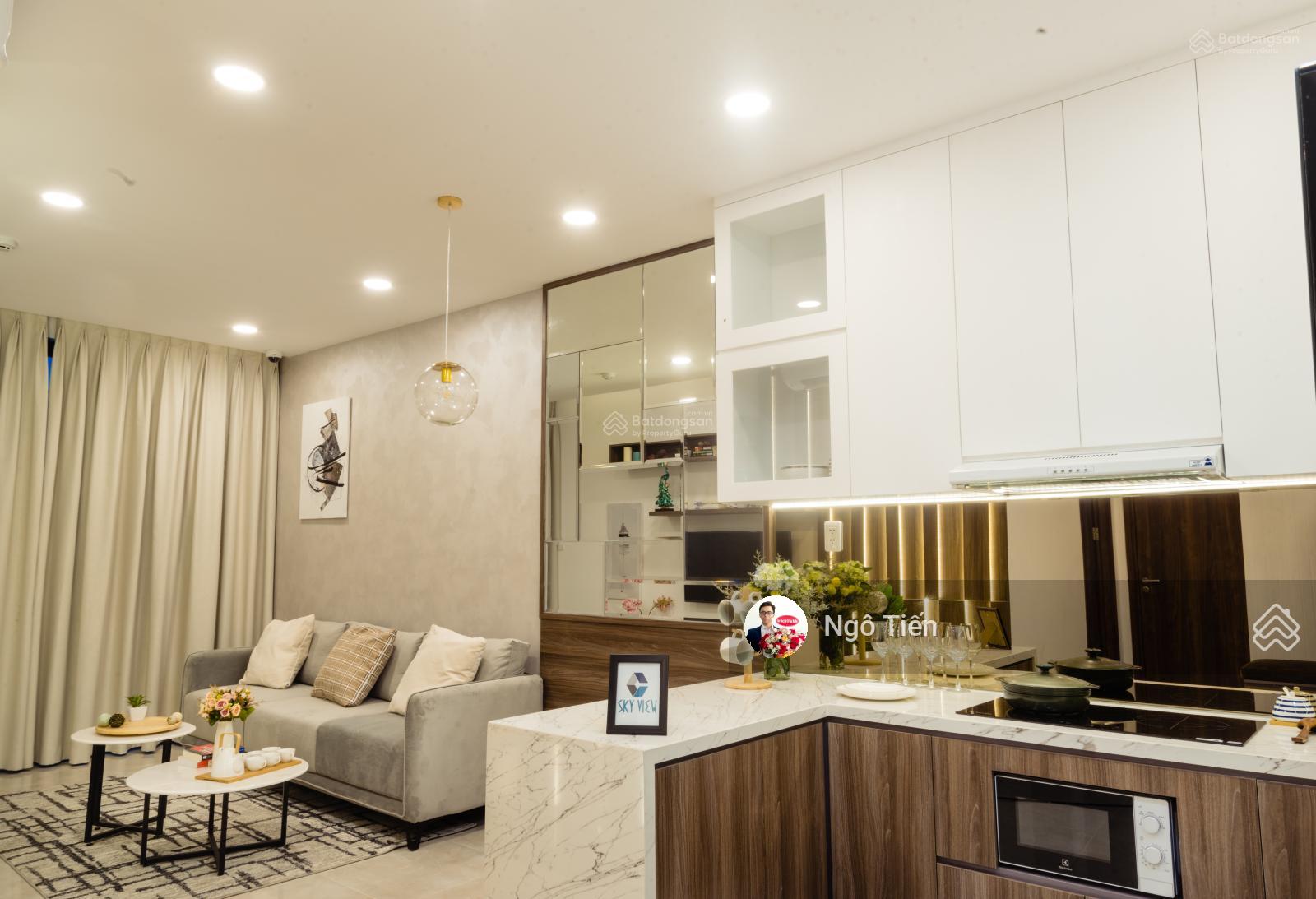 Cho thuê Căn hộ C-SkyView 80m² - Tầng trung view đẹp, full nội thất