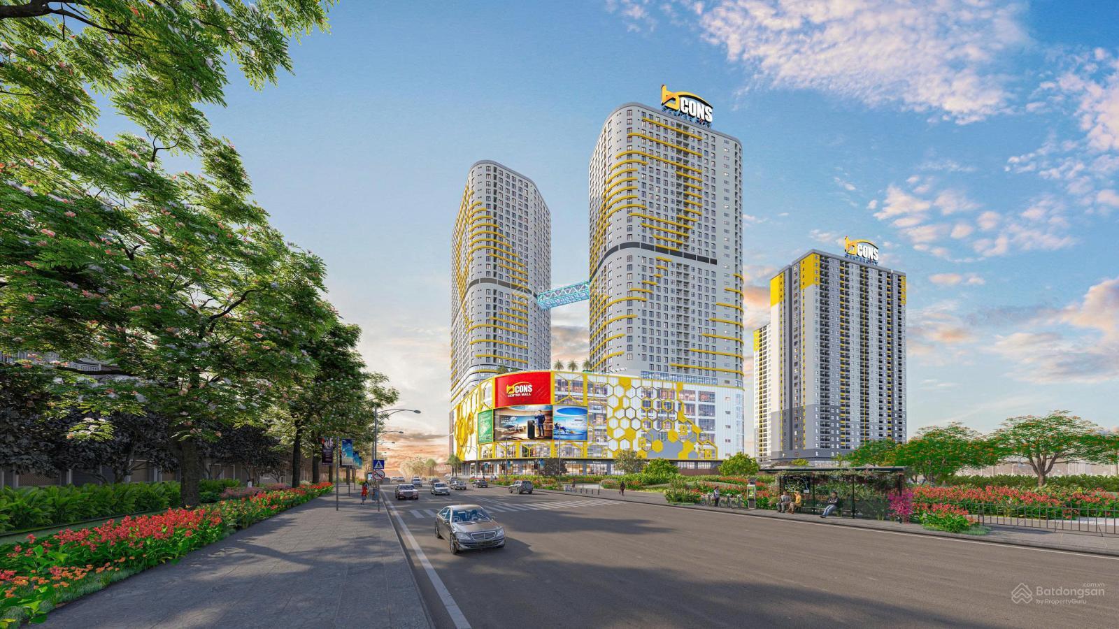 Căn hộ Bcons Center City 52m² - Giá F0 CĐT, 7 Tầng TTTM