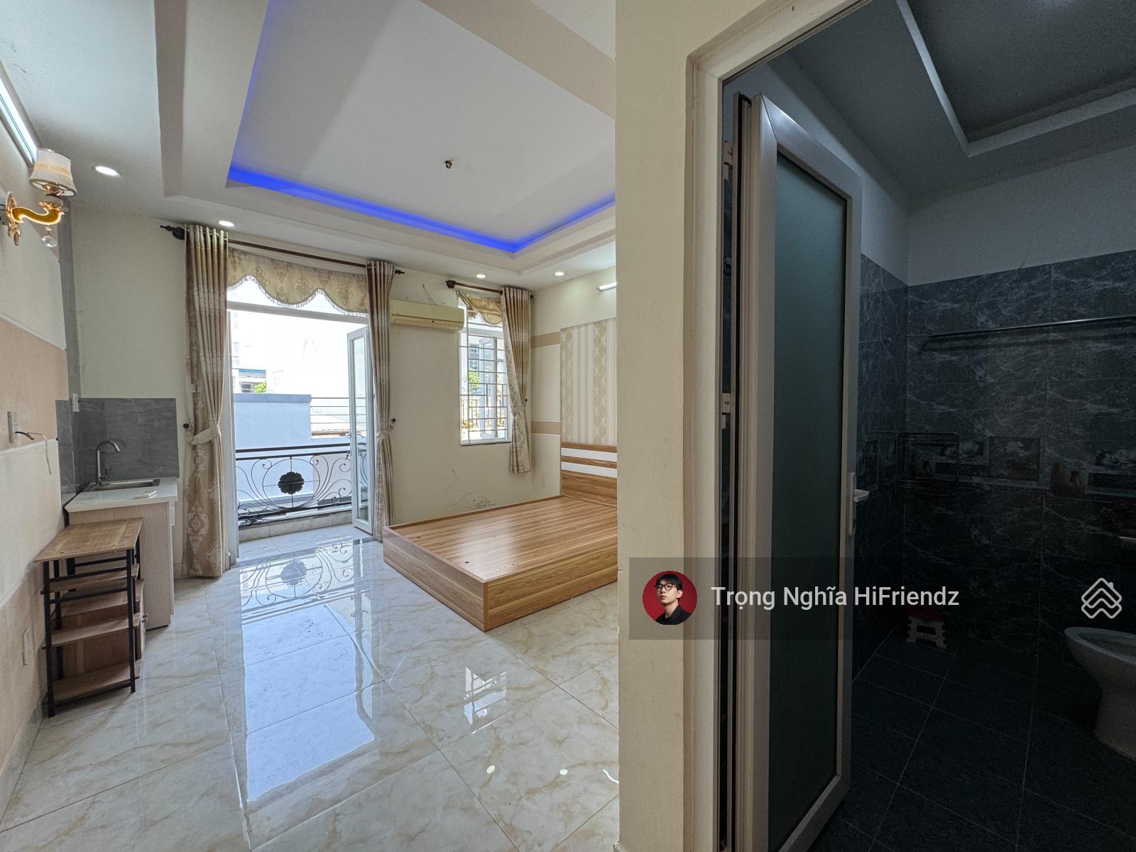 Phòng trọ P15 Tân Bình 35m² - Ban công thoáng, full nội thất!