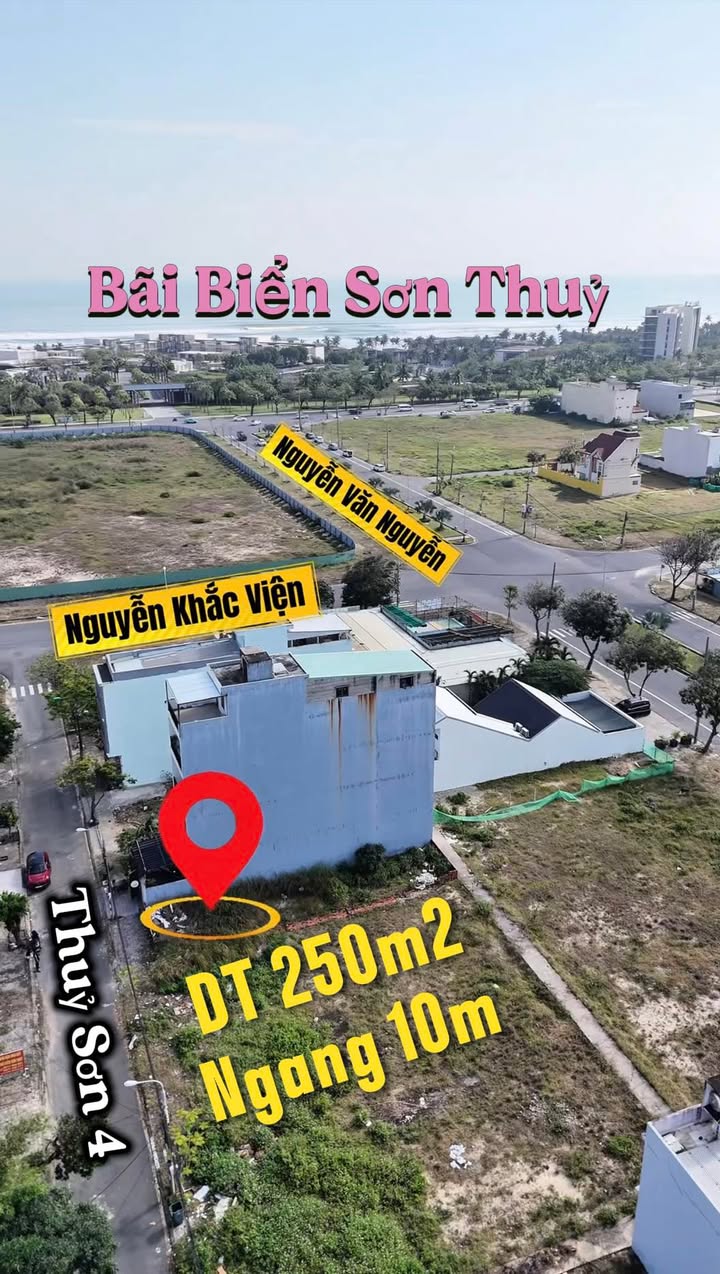 Đất nền Ngũ Hành Sơn 250m² Đà Nẵng - Tiềm năng tăng giá vượt trội!