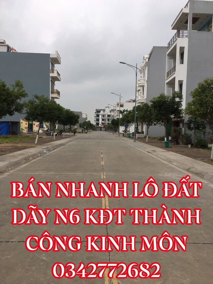 Đất nền KĐT Sinh Thái Thành Công Kinh Môn 76.5m² - Vị trí đắc địa!