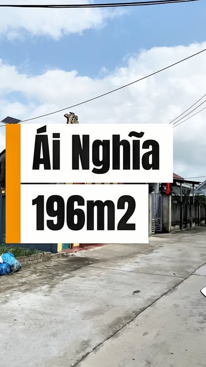 Đất Nền Ái Nghĩa - Đại Lộc 196m² Sổ Hồng Sẵn Sàng - Đầu Tư An Toàn