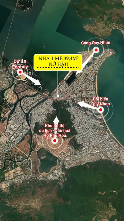 Bán nhà Bạch Đằng Quy Nhơn 39m² - 1.75 tỷ - Vị trí đẹp hẻm thông!