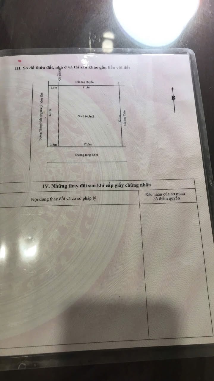 Đất nền Đức Thuận Hồng Lĩnh 184.5m² - Tiềm năng tăng giá!