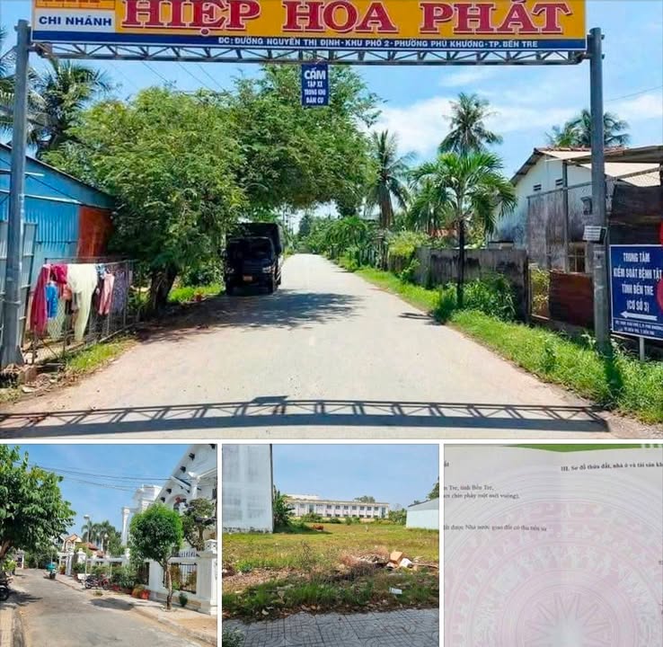 Đất nền Hiệp Hòa Phát Mỹ Tho 119m² - Thổ cư 100%, Giá 1.97 tỷ