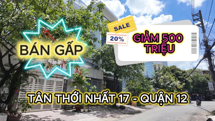 Bán Đất 80m² Phường Đông Hưng Thuận, Quận 12 - 8.3 Tỷ, Sổ Hồng Riêng