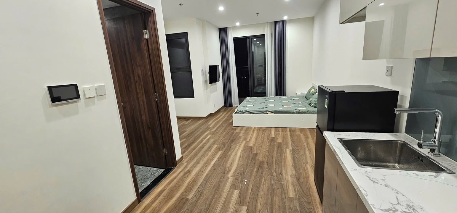 Cho thuê Studio Zurich Vinhomes Ocean Park - Full Nội Thất, View Thoáng