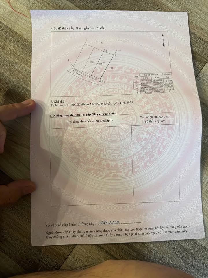 Đất nền Cẩm Phả 104m² - Sổ đỏ chính chủ, ô tô đỗ cửa