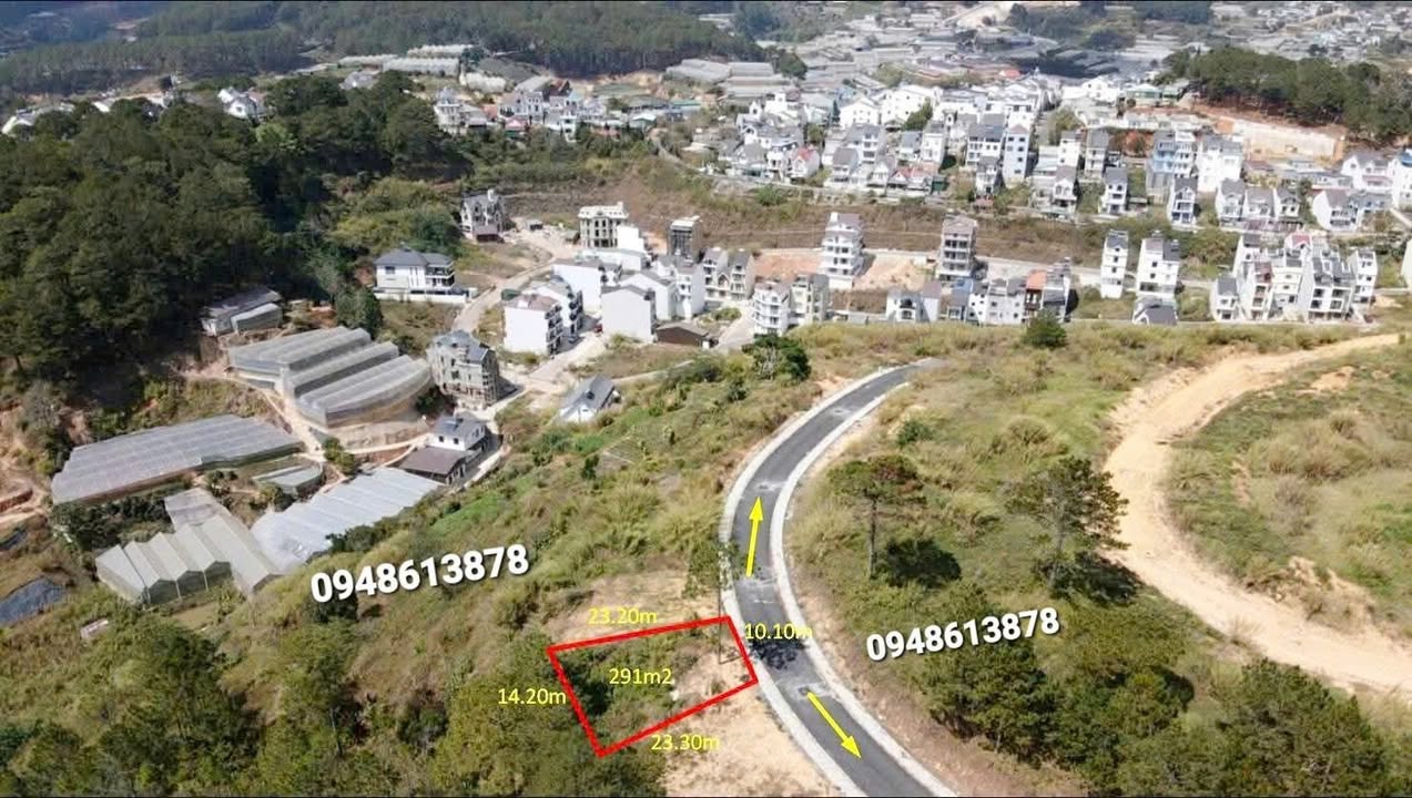 Đất Biệt Thự An Sơn Đà Lạt 291m² - View Rừng Thông Riêng Tư