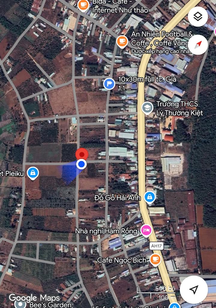 Đất nền Hội Phú 150m² giá hơn 500 triệu - Sổ đỏ chính chủ!