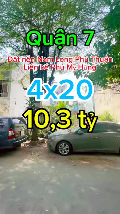 Đất nền Nam Long, Quận 7 80m² 10.3 tỷ - Sổ đỏ chính chủ