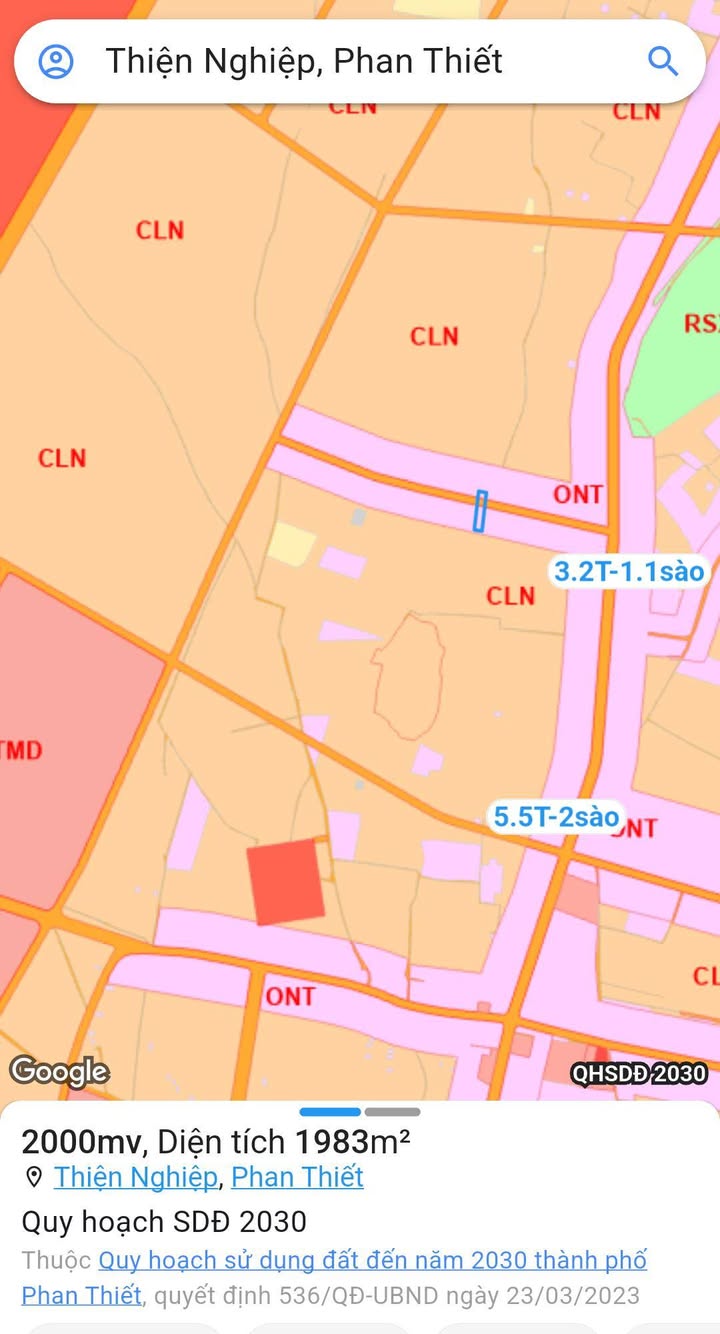 Bán Đất Đô Thị 3600m² Phường Mũi Né - Sổ Hồng Sẵn Sàng
