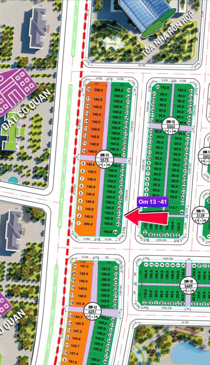 Đất nền Việt Yên Riverside 100m² - Hướng Đông Nam, Giá 4.75 Tỷ