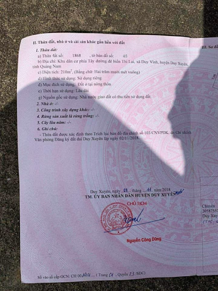 Đất nền Duy Vinh 210m² sổ hồng - View sông mát mẻ, đầu tư sinh lời!