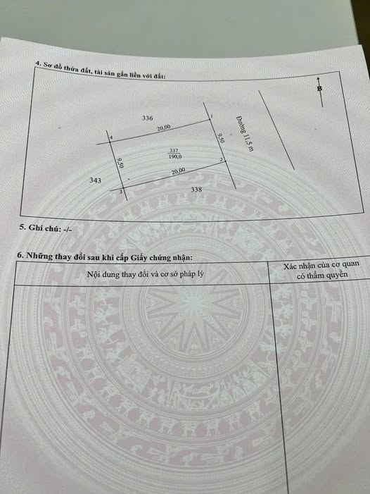 Đất nền An Lỗ Phong Điền 190m² giá 1.x tỷ - Sổ đỏ chính chủ