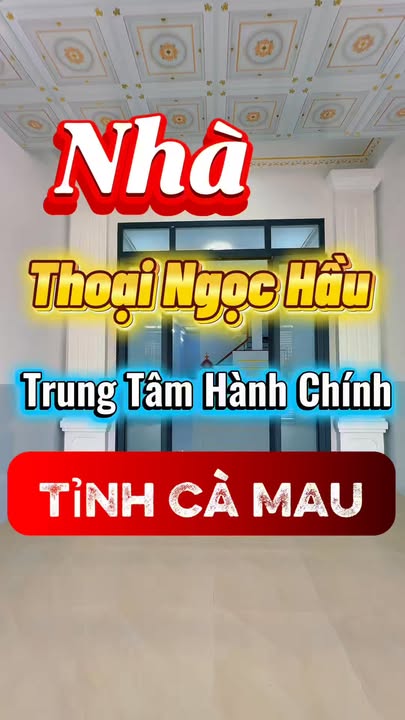 Nhà Tân Cổ Điển 92m² Thoại Ngọc Hầu, Cà Mau - Giá 3 Tỷ