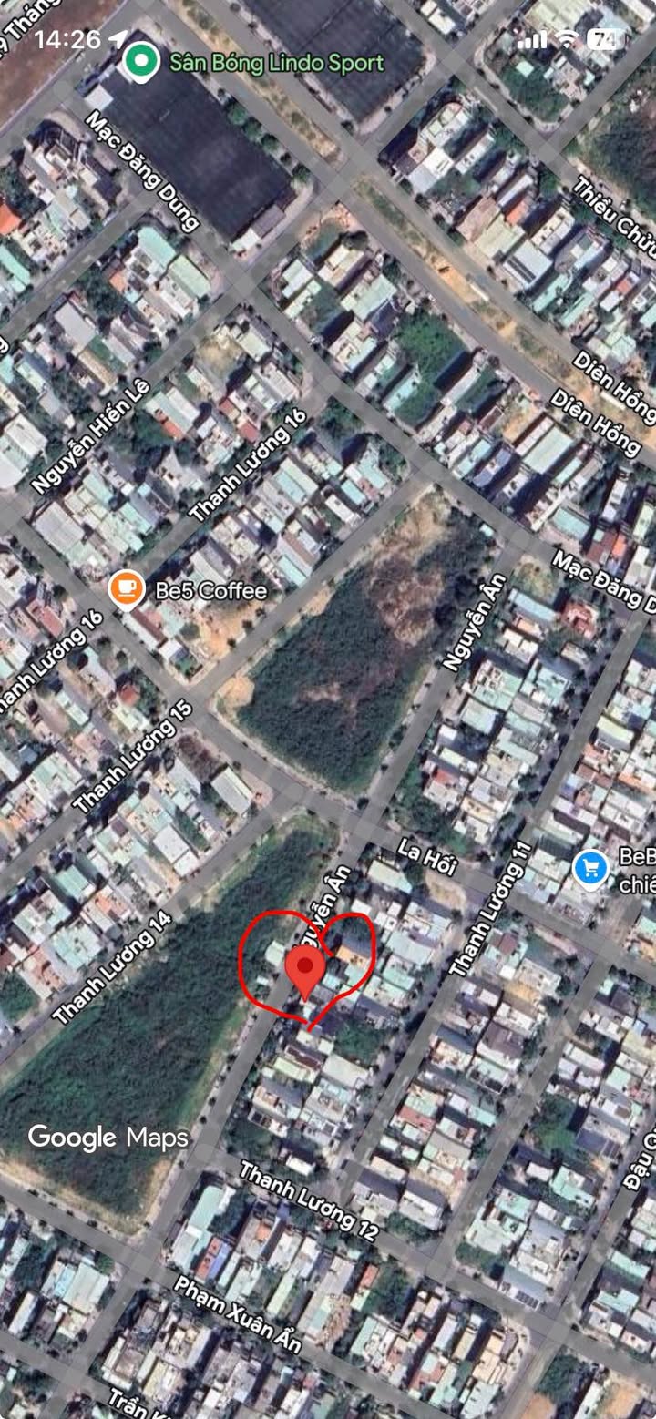 Đất nền Hòa Xuân Đà Nẵng 204m² - Vị trí đẹp, sổ đỏ chính chủ!