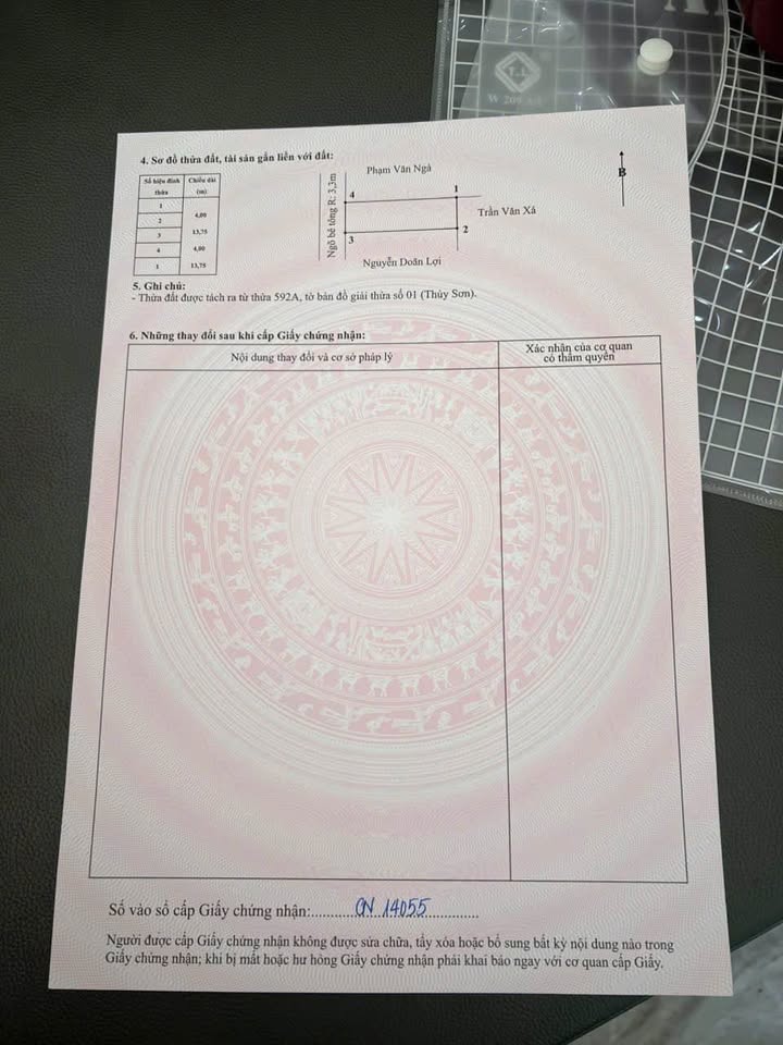 Đất nền Ninh Sơn Thủy Nguyên 55m² - Tiềm năng tăng giá!