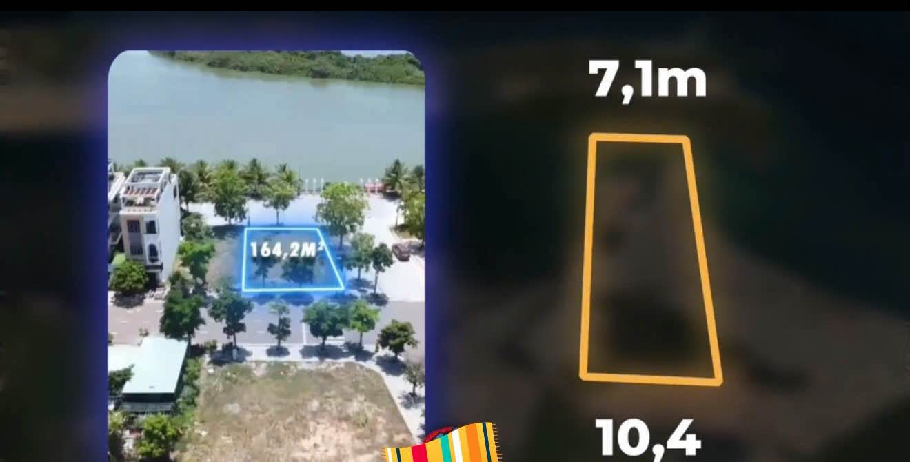 Đất nền Đại Phú Gia Quy Nhơn 164m² - Siêu phẩm lô góc 3 mặt tiền