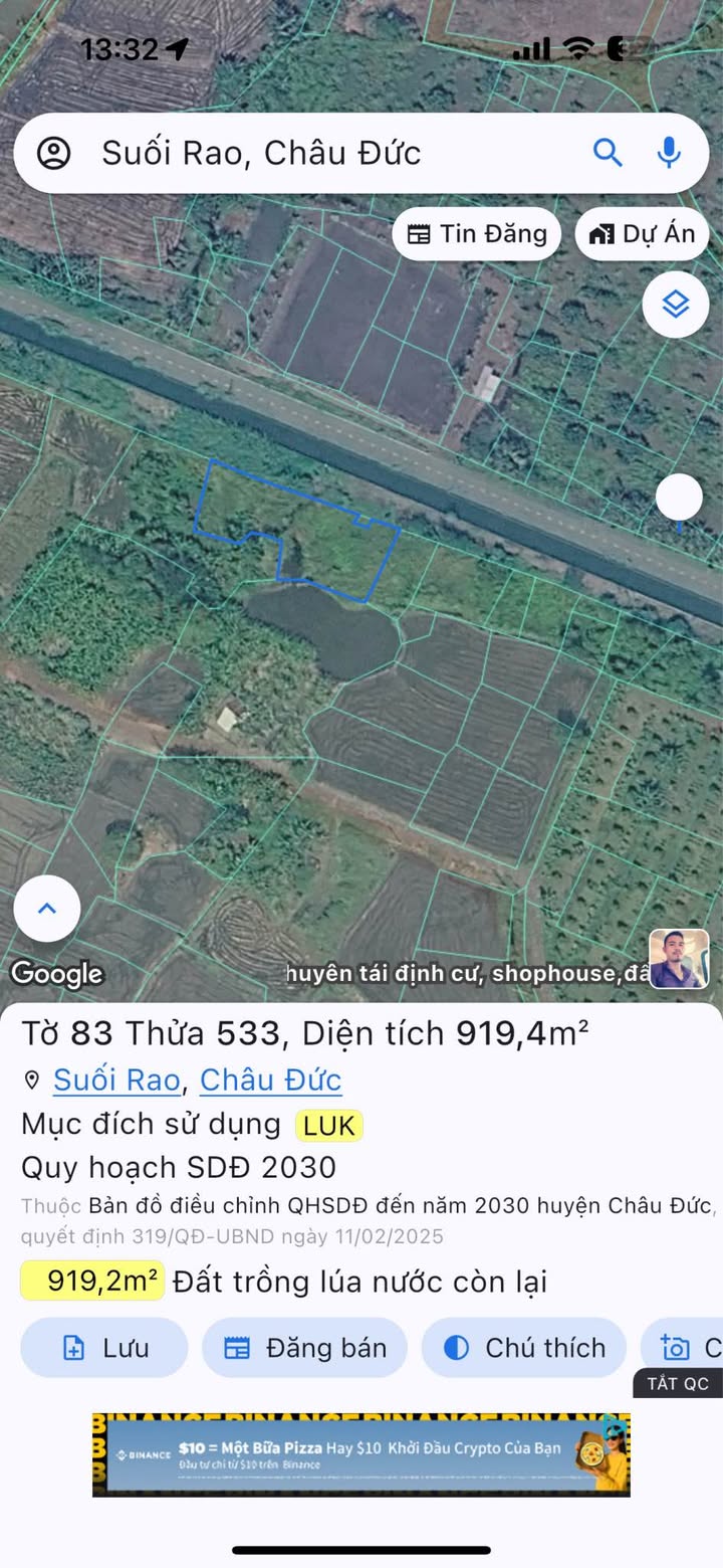 Đất nền Xuân Sơn 1000m² - Sổ đỏ chính chủ giá 290 triệu