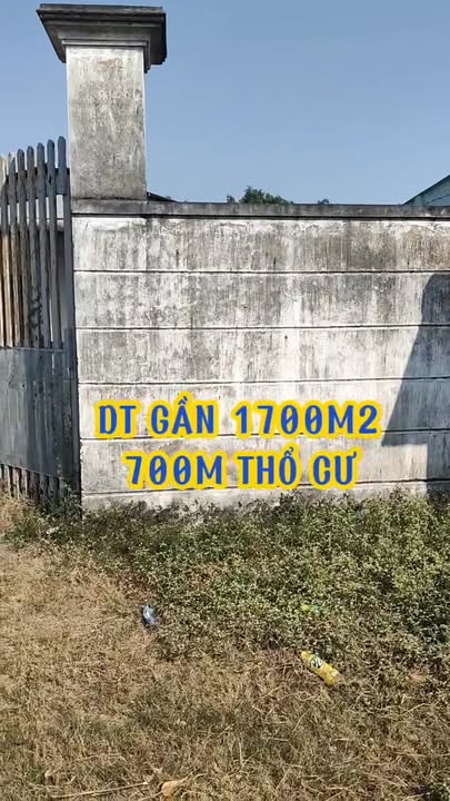 Nhà Cấp 4 Củ Chi 1700m² Mặt Đường 508 - Sổ Hồng Sẵn!