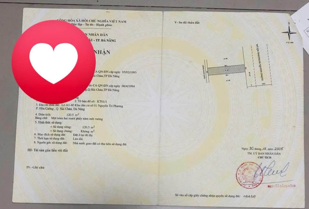 Nhà phố Nguyễn Hữu Thọ, Hải Châu 120m² - Mặt tiền kinh doanh!