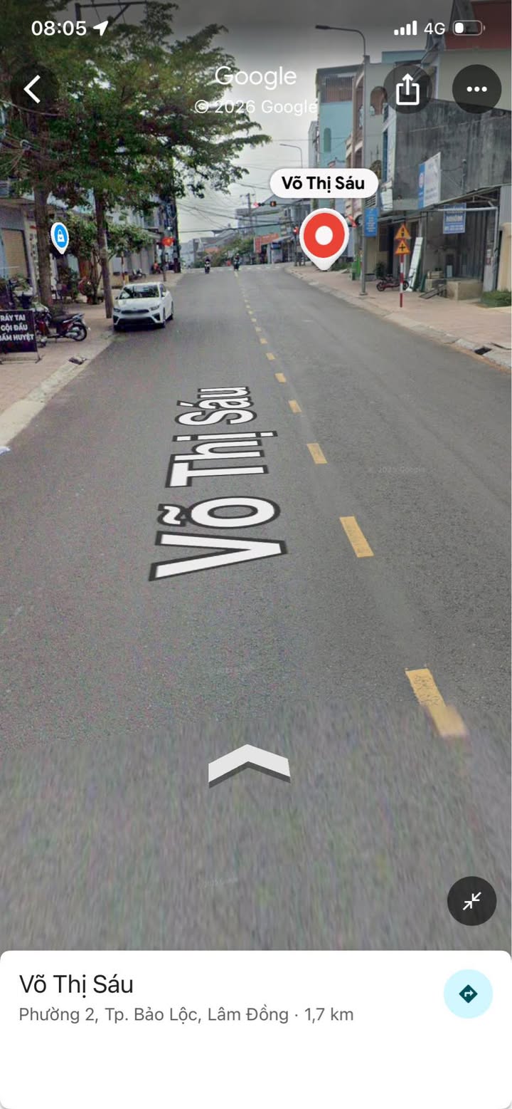 Nhà Phố Võ Thị Sáu Bảo Lộc 185.9m² - Mặt tiền kinh doanh sầm uất!