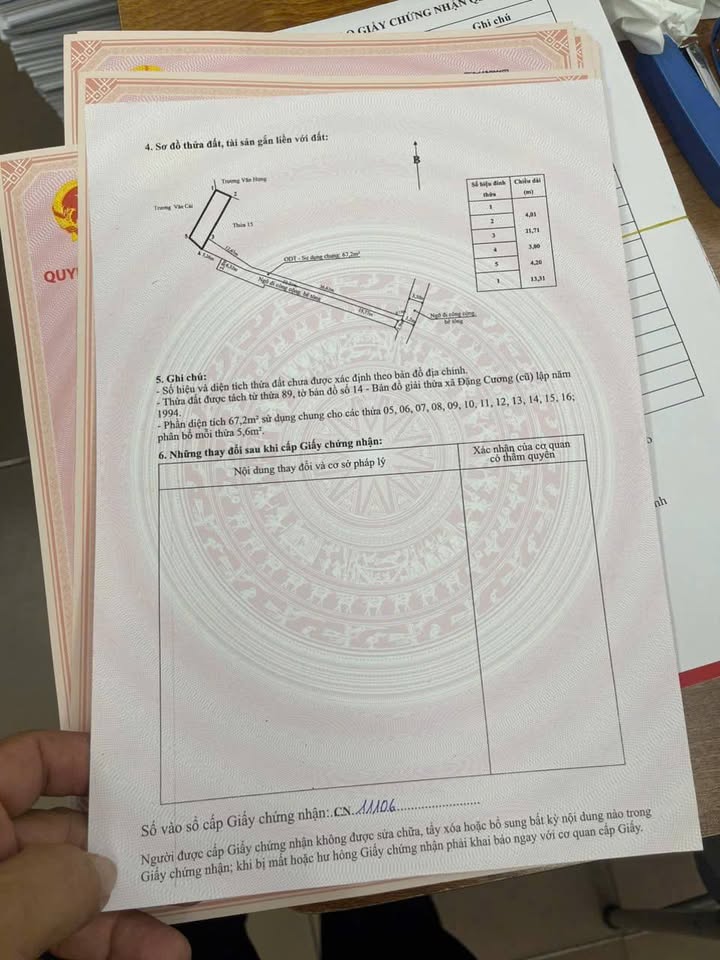 Đất nền An Hải, An Dương 56m² giá 8xx triệu - Sổ đỏ chính chủ