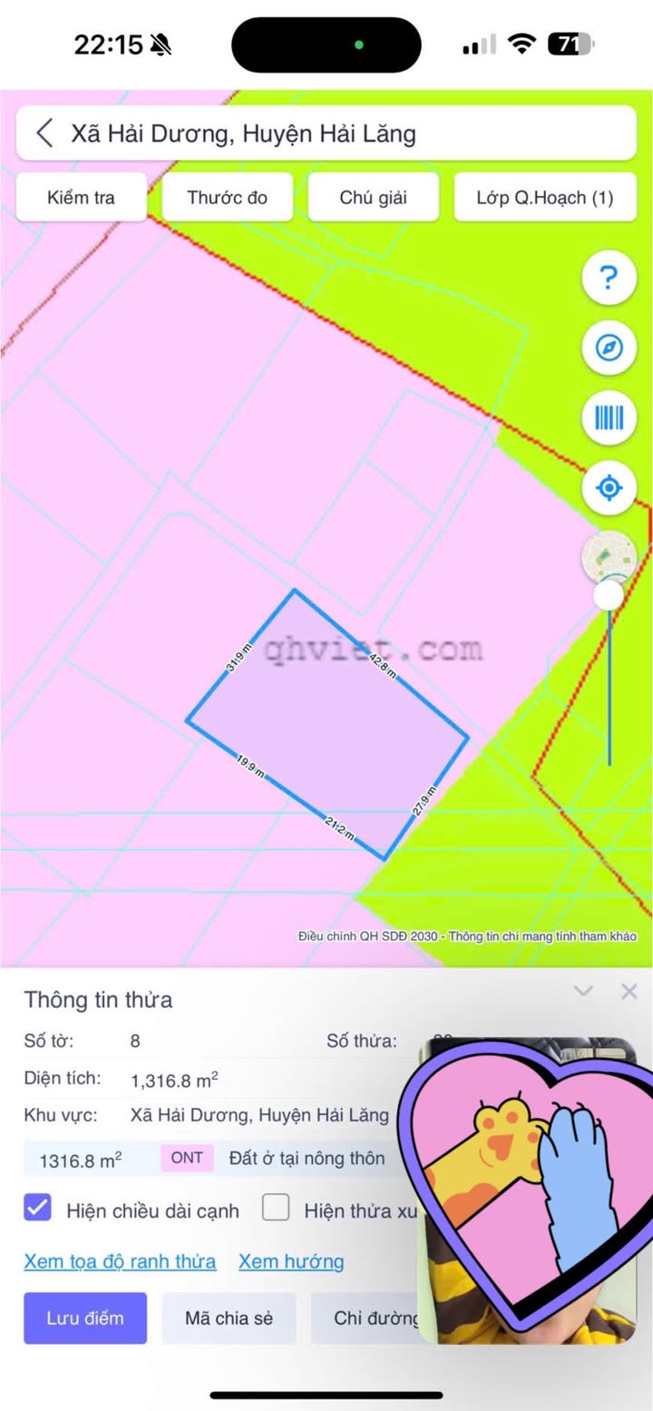 Đất Nền Mỹ Thủy, Quảng Bình - 453m² Hướng Nam, Giá 5xx Triệu