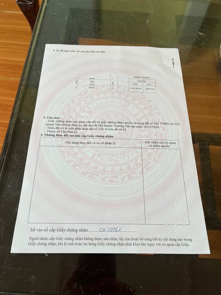 Nhà phố Thư Phú Thường Tín 138m² 6 tỷ - Mặt tiền kinh doanh