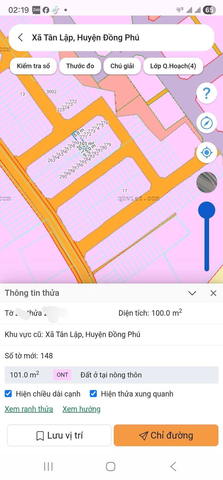 Đất nền Tân Lập Đồng Phú 100m² giá 400 triệu - Sổ đỏ chính chủ!