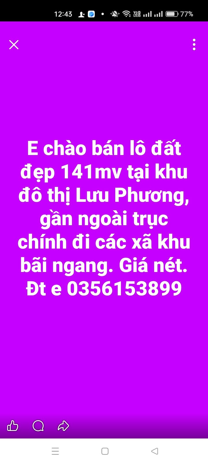 Đất Nền 141m² Đô Thị Lưu Phương, Kim Sơn - Sổ Đỏ Sẵn Sàng