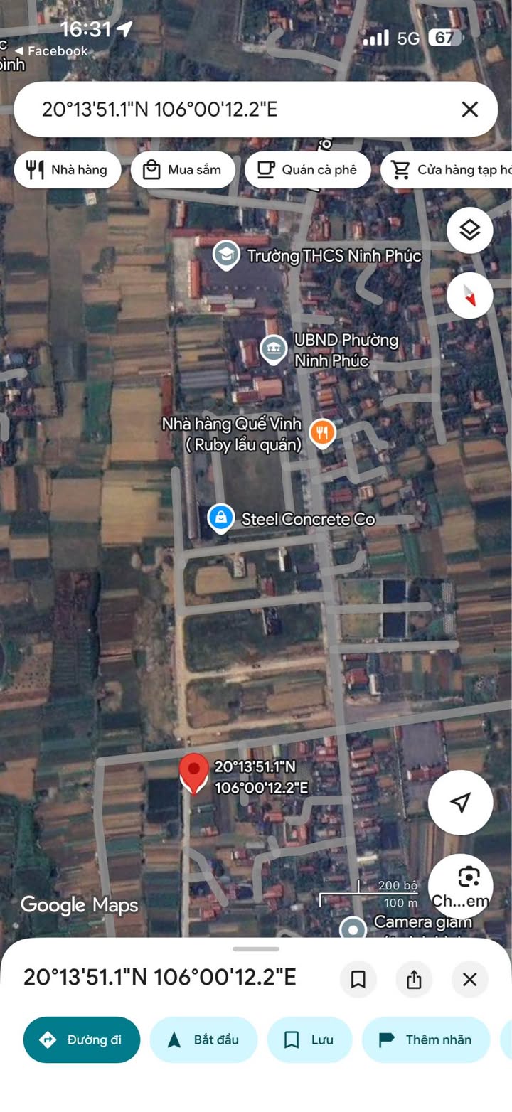 Bán Đất Ninh Phúc 100m² - Sổ Hồng Sẵn Sàng, Đường 6m Vỉa Hè