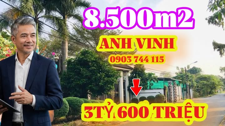 Đất nền Thị trấn Củ Chi 8500m² giá 3.6 tỷ - Sổ đỏ chính chủ!