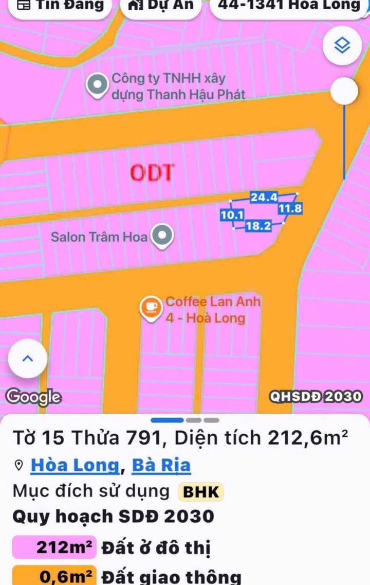 Đất Biệt Thự Lan Anh 4, Tân Bình - 213m² Full Thổ Cư, Giá 3.45 Tỷ