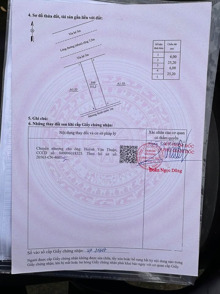 Đất nền Điện Nam Trung, Điện Bàn 151m² - Sổ đỏ chính chủ