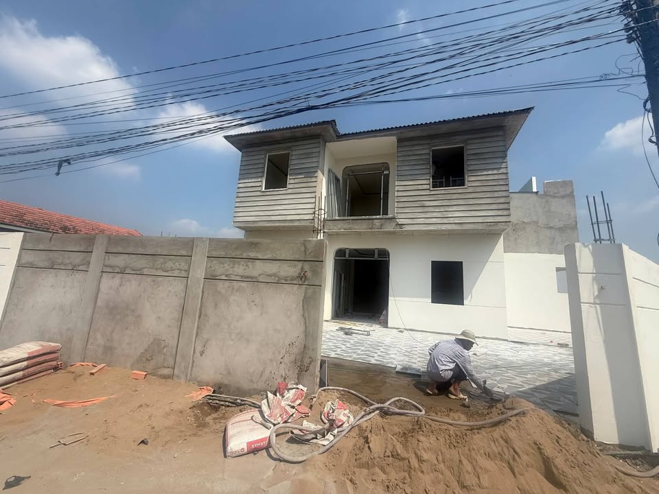Nhà Vườn Cần Giuộc 185m² - Mặt Tiền Đường Chùa Khánh Ninh, Giá 3.2 Tỷ