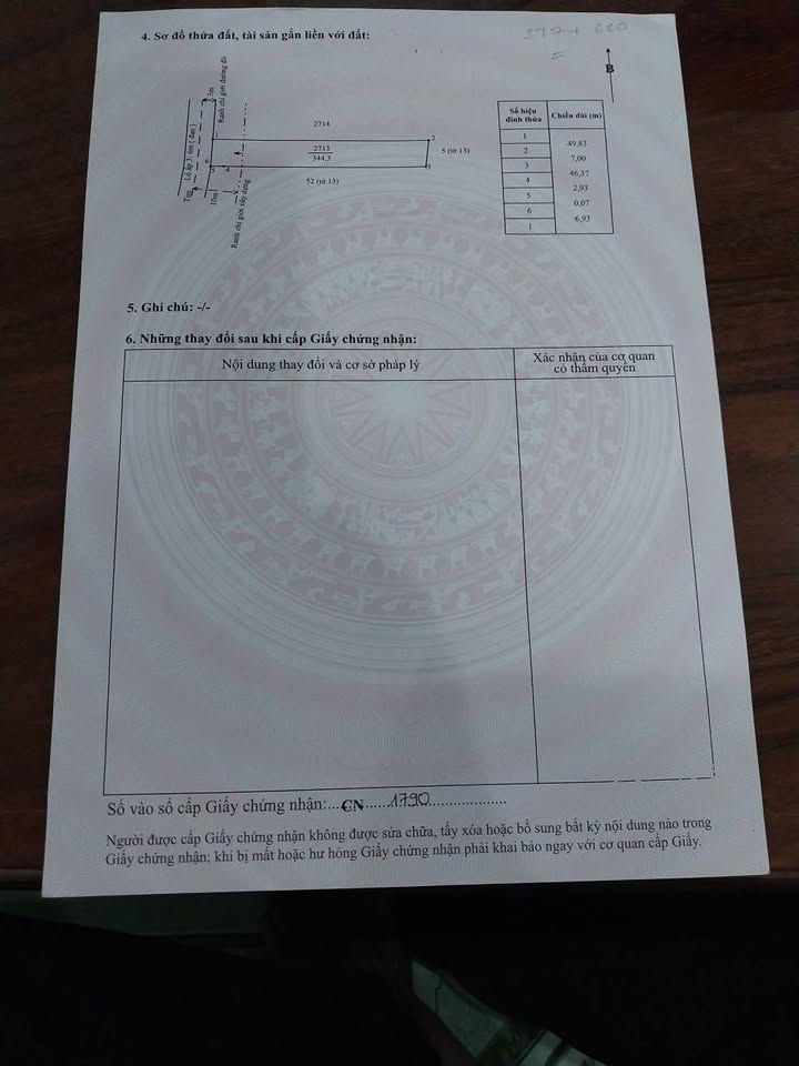 Đất nền Thủ Thừa 344m² giá 1.3 tỷ - Tiềm năng tăng giá vượt trội!