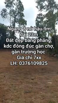 Đất nền An Nhơn 184.7m² chỉ 7xx triệu - Sổ đỏ chính chủ!