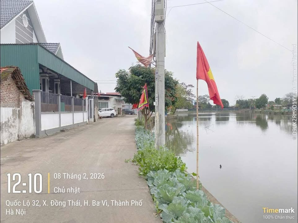 Bán Đất Tặng Nhà Cấp 4 Xã Đồng Thái, Ba Vì - 133m² Sổ Đỏ, Giá 1 Tỷ