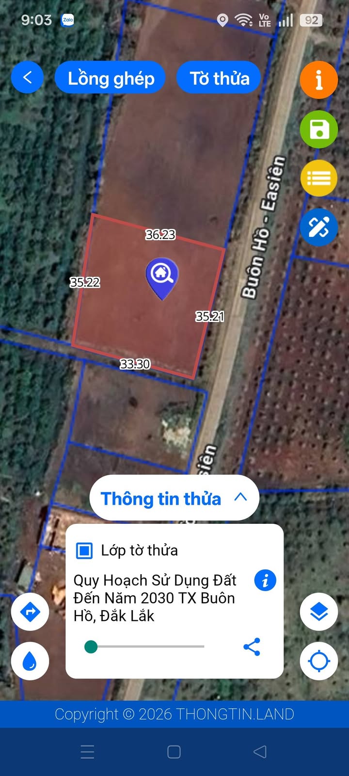 Đất nền Buôn Hồ Ea Siên 1155m² - Sổ đỏ chính chủ, 2 mặt tiền!