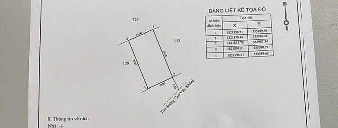 Đất nền mặt tiền Cao Văn Khánh, Huế 200m² - Tiềm năng tăng giá!